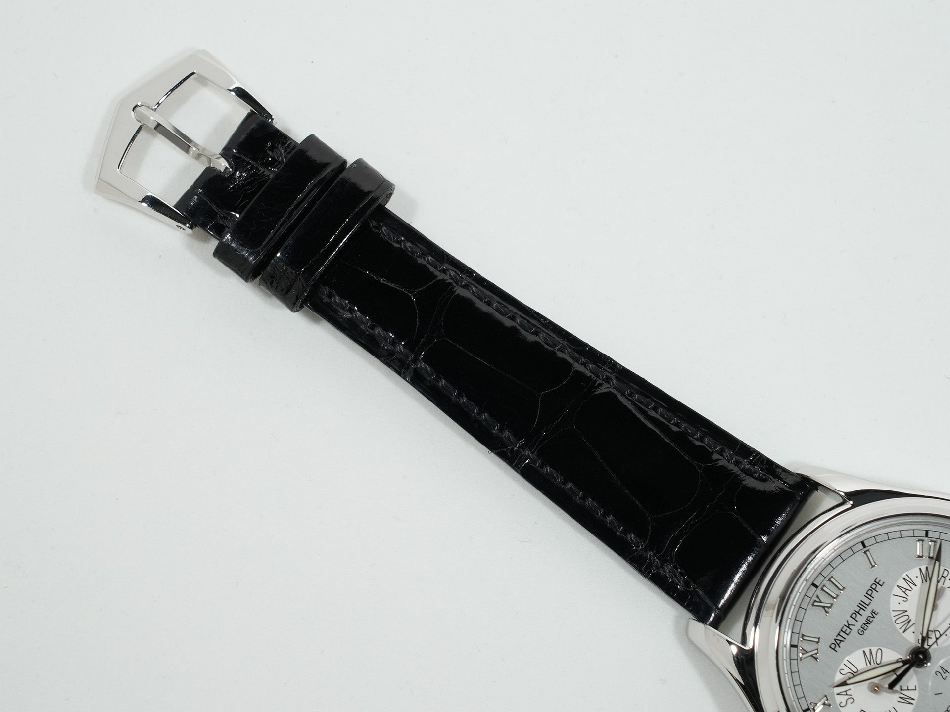 パテックフィリップ アニュアルカレンダー Ref.5035P-024 PLATINUM シルバー文字盤 中古 jhxu38wd