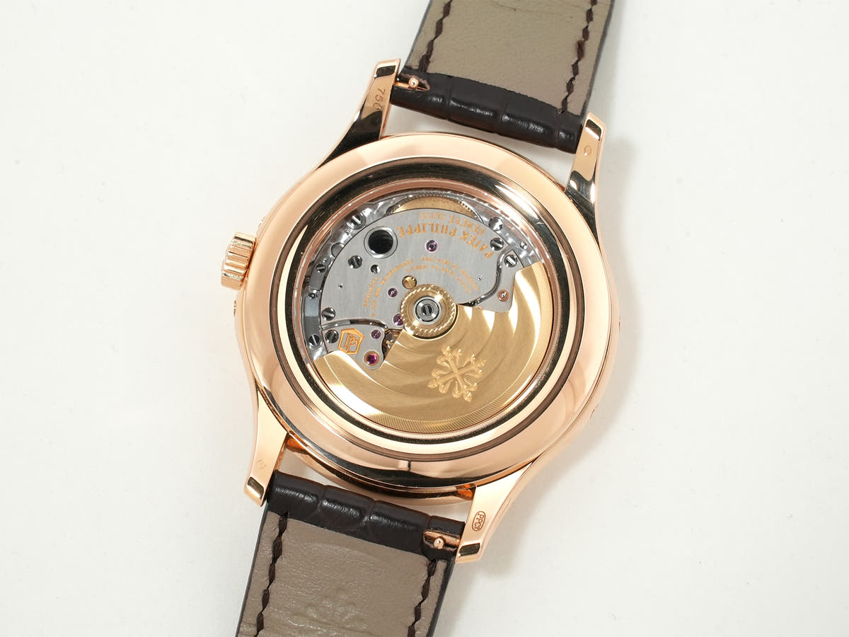 パテックフィリップ アニュアルカレンダー Ref.5205R-001 18KRG シルバー文字盤 美中古 5jo478yo