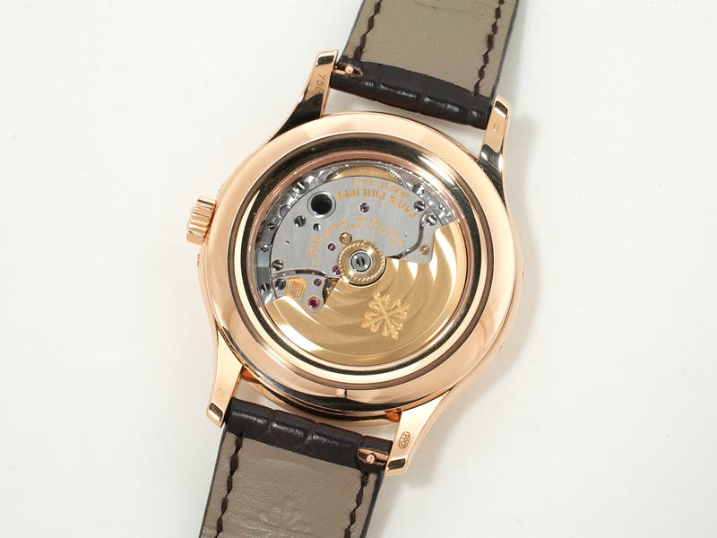 パテックフィリップ アニュアルカレンダー Ref.5205R-001 18KRG シルバー文字盤 美中古 5jo478yo