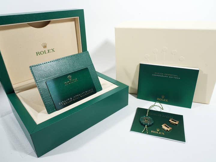 Rolex Daytona Ref.126508 18KYG Golden x Bright Black Dial Good Condition Used y8vpoaam