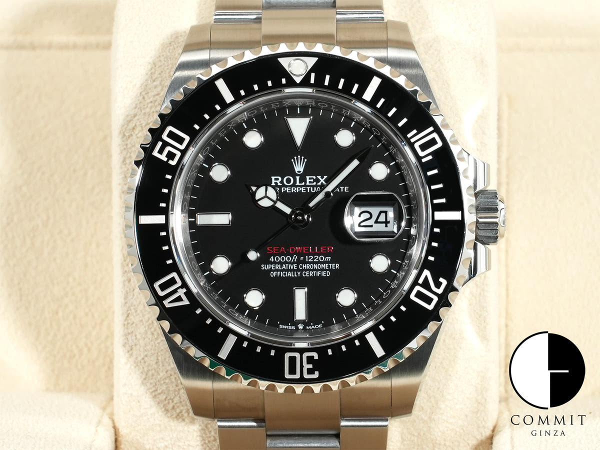 Rolex Sea-Dweller Ref.126600 SS Black Dial Good Condition Used rzreghtm