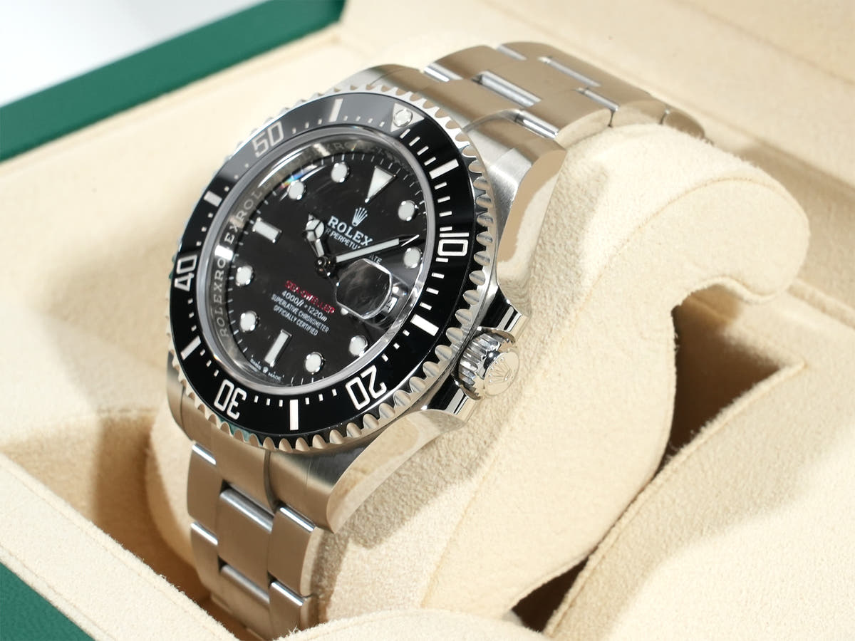 Rolex Sea-Dweller Ref.126600 SS Black Dial Good Condition Used rzreghtm