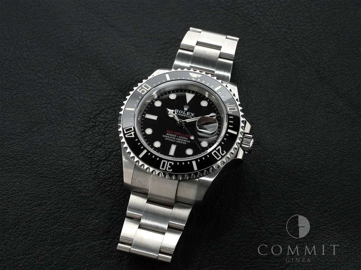 Rolex Sea-Dweller Ref.126600 SS Black Dial Good Condition Used rzreghtm