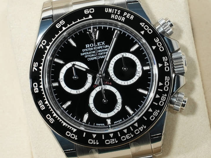 ロレックス デイトナ Ref.126500LN ステンレススチール ブラック文字盤
