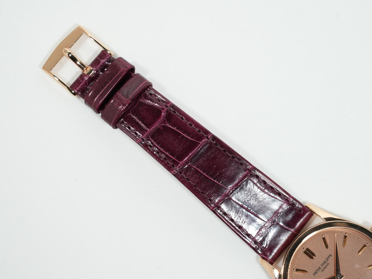 パテックフィリップ カラトラバ Ref.3796R-001 18KRG ローズ文字盤 美中古 h6nd4eui