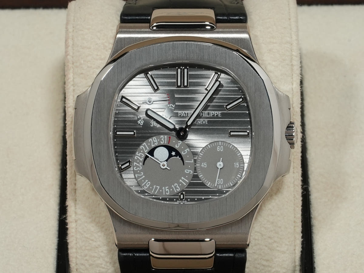 パテックフィリップ ノーチラス プチコンプリケーション Ref.5712G-001 18KWG スレート文字盤 美中古 caoyqi54