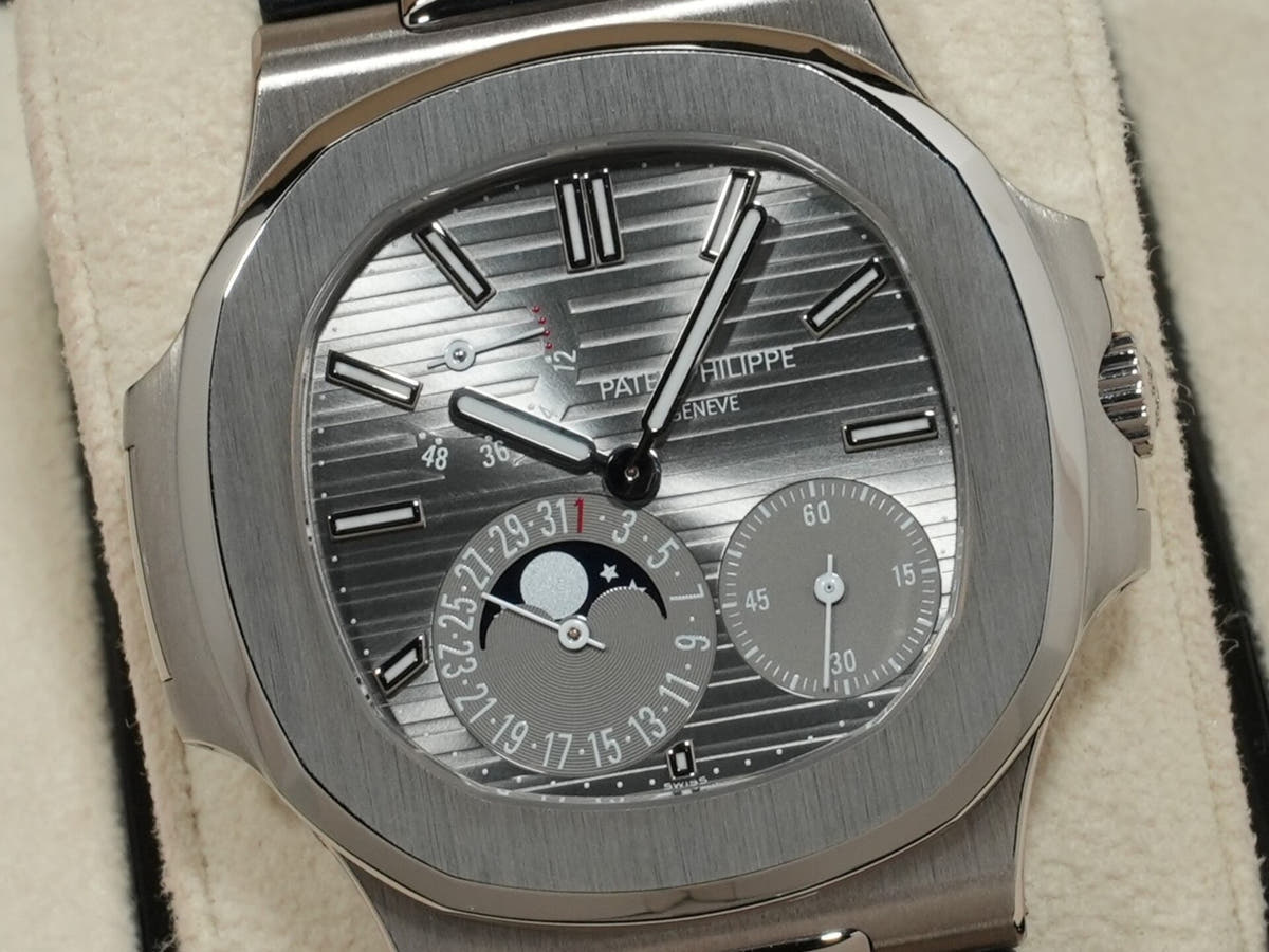 パテックフィリップ ノーチラス プチコンプリケーション Ref.5712G-001 18KWG スレート文字盤 美中古 caoyqi54