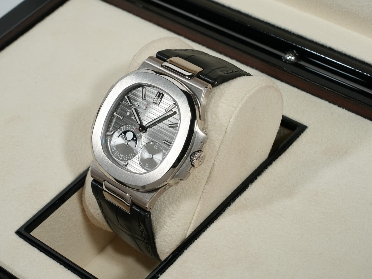 パテックフィリップ ノーチラス プチコンプリケーション Ref.5712G-001 18KWG スレート文字盤 美中古 caoyqi54