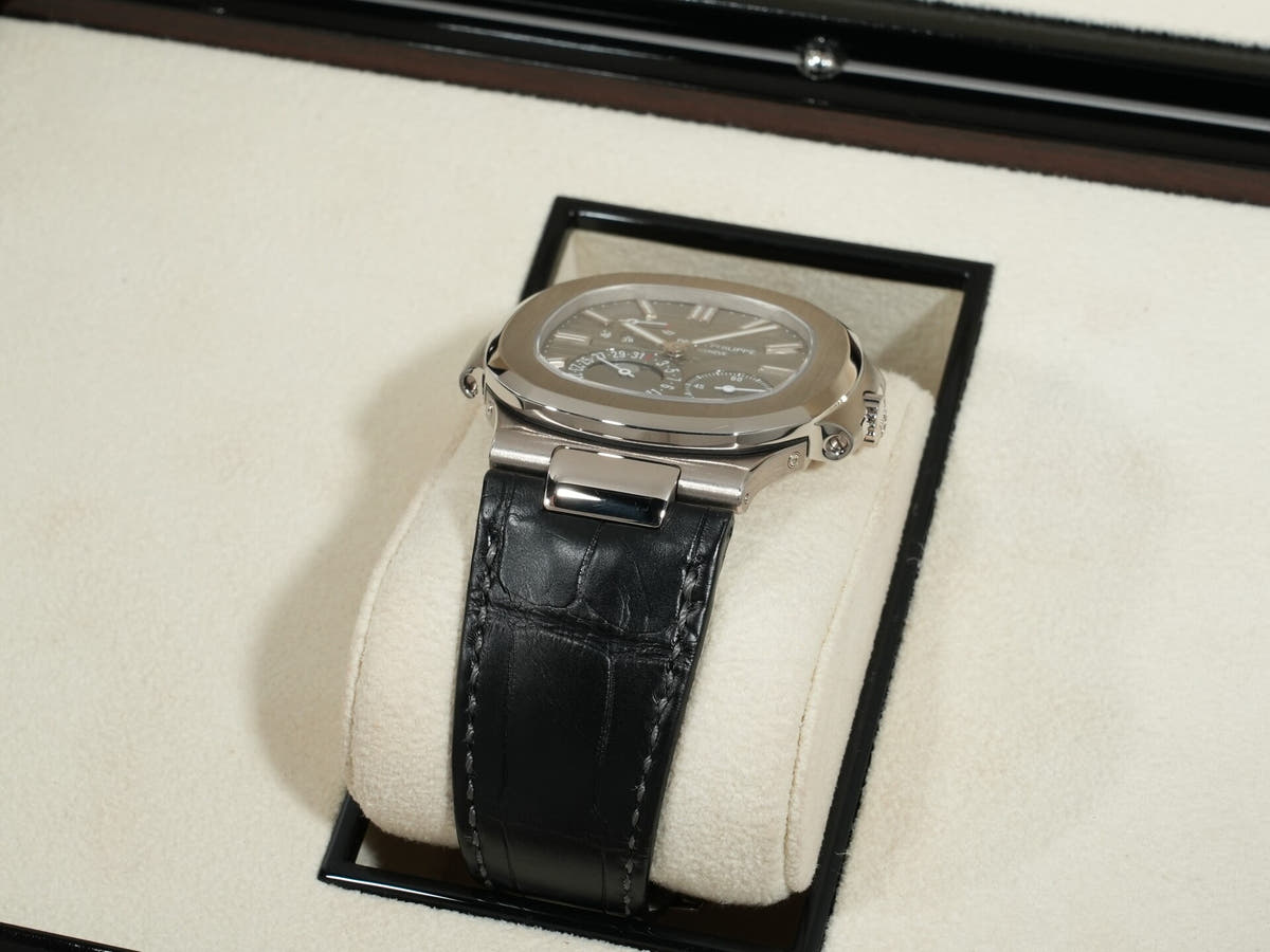 パテックフィリップ ノーチラス プチコンプリケーション Ref.5712G-001 18KWG スレート文字盤 美中古 caoyqi54