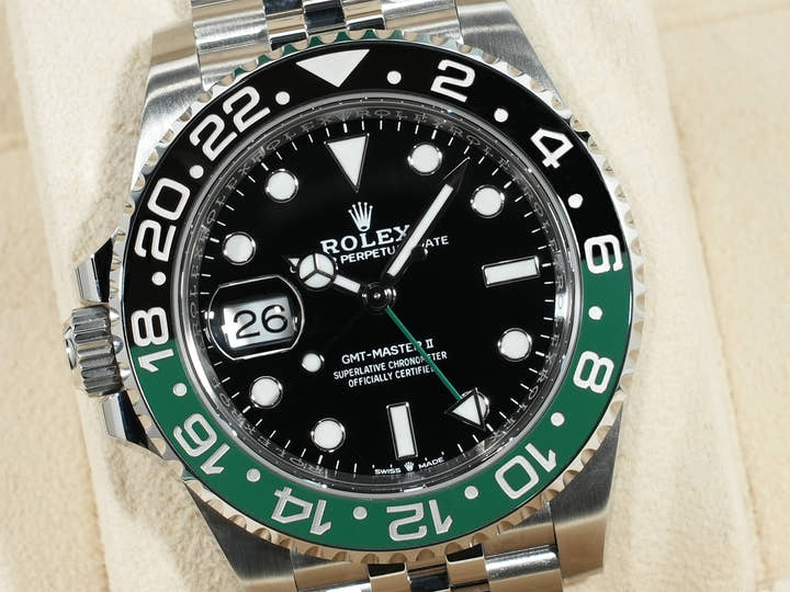 Rolex GMT Master II Ref.126720VTNR SS Black Dial Jubilee Bracelet Unused zyymftor