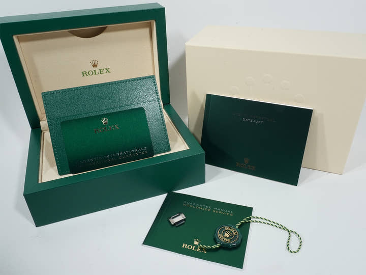 Rolex Datejust 41 Ref.126334 SS/WG Black Dial Oyster Bracelet Good Condition Used nex4w4v6