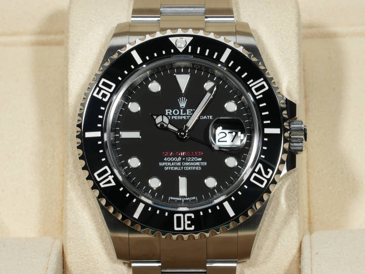 ロレックス シードゥエラー Ref.126600 ステンレススチール ブラック文字盤