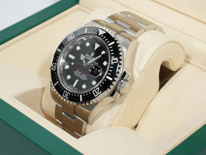 ロレックス シードゥエラー Ref.126600 ステンレススチール ブラック文字盤