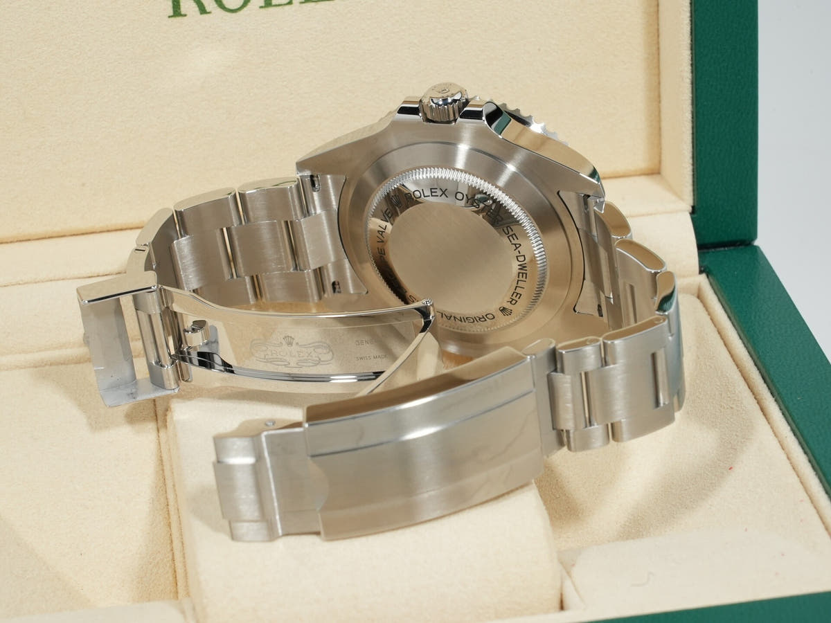 ロレックス シードゥエラー Ref.126600 SS ブラック文字盤 美品 vzz2dhrp