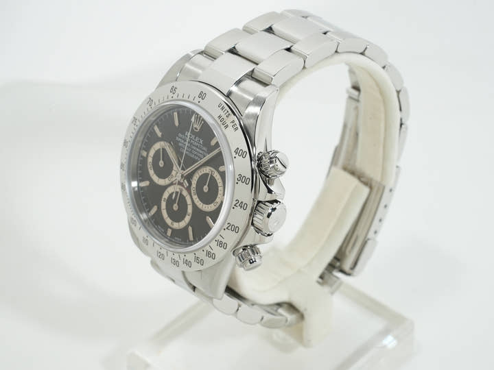 ロレックス デイトナ エルプリメロ Ref.16520 ステンレススチール ブラック文字盤