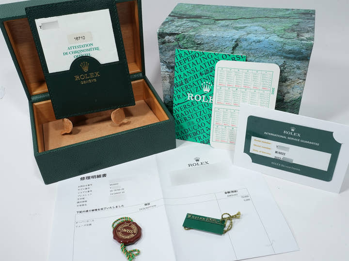 ロレックス GMTマスターII Ref.16710 ステンレススチール ブラック文字盤 オイスターブレスレット