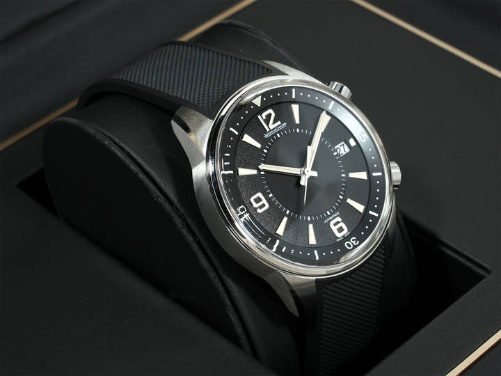 Jaeger-LeCoultre Polaris Date Ref.Q9068671 SS Black Dial Used x8uo5b83