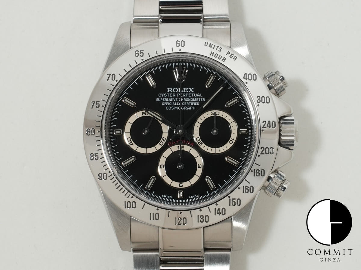 ロレックス デイトナ エルプリメロ Ref.16520 SS ブラック文字盤 中古 944kr63a