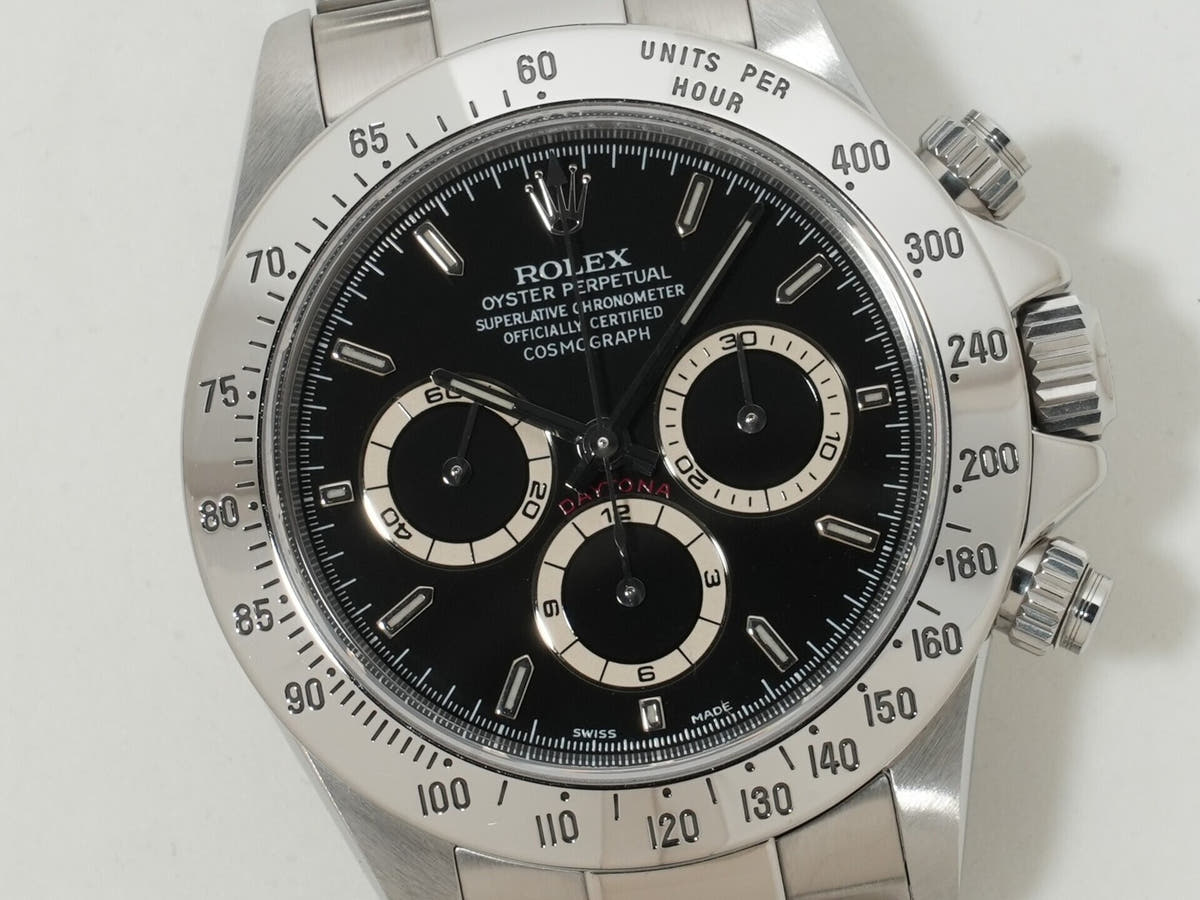ロレックス デイトナ エルプリメロ Ref.16520 SS ブラック文字盤 中古 944kr63a