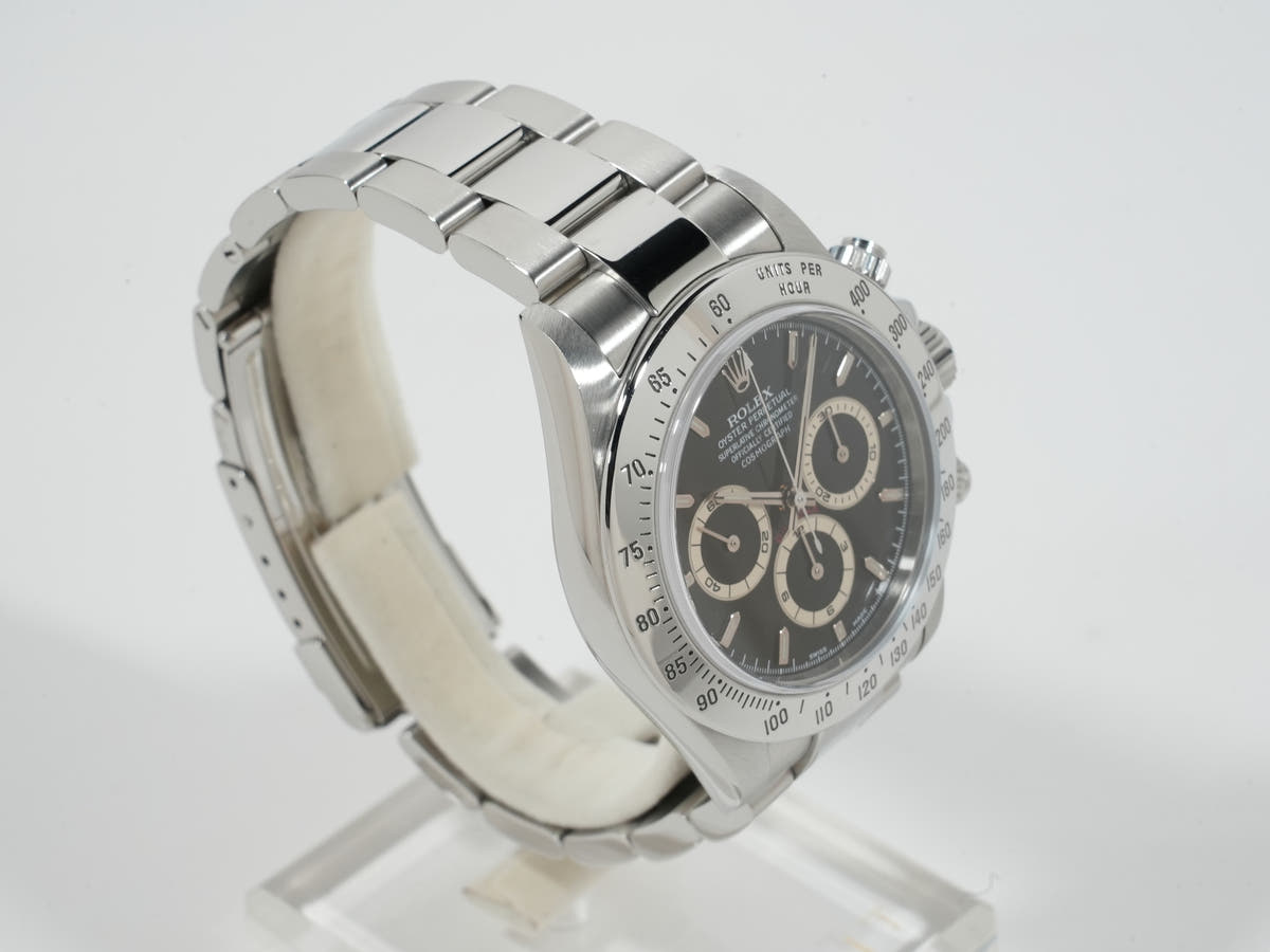 ロレックス デイトナ エルプリメロ Ref.16520 SS ブラック文字盤 中古 944kr63a