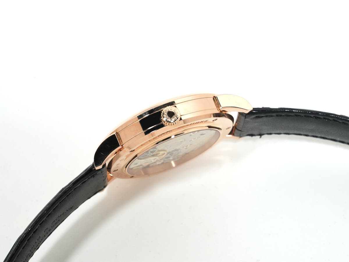 A. Lange &amp; Söhne Lange 1 Time Zone Ref.116.033 18KPG Grey Dial Used q38bauac