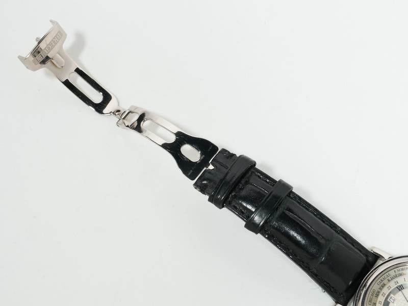 ブレゲ マリーン デュオタイマー Ref.3700BB/12/2V6 18KWG シルバー文字盤 中古 2rntuxtb