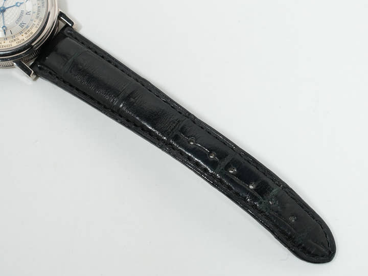 ブレゲ マリーン デュオタイマー Ref.3700BB/12/2V6 18KWG シルバー文字盤 中古 2rntuxtb