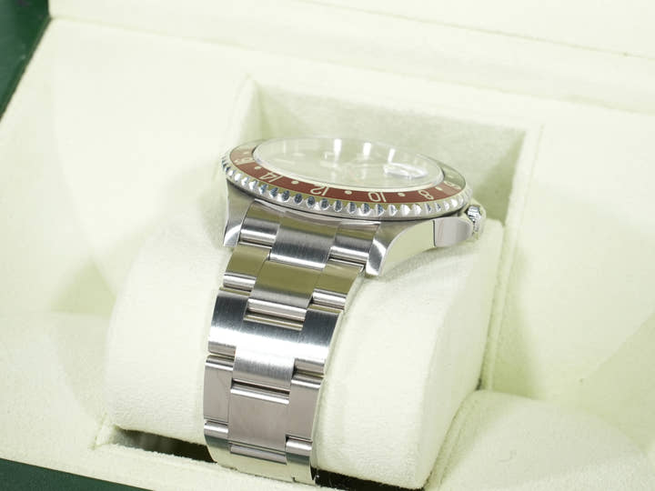 ロレックス GMTマスターII Ref.16710 ステンレススチール ブラック文字盤 オイスターブレスレット