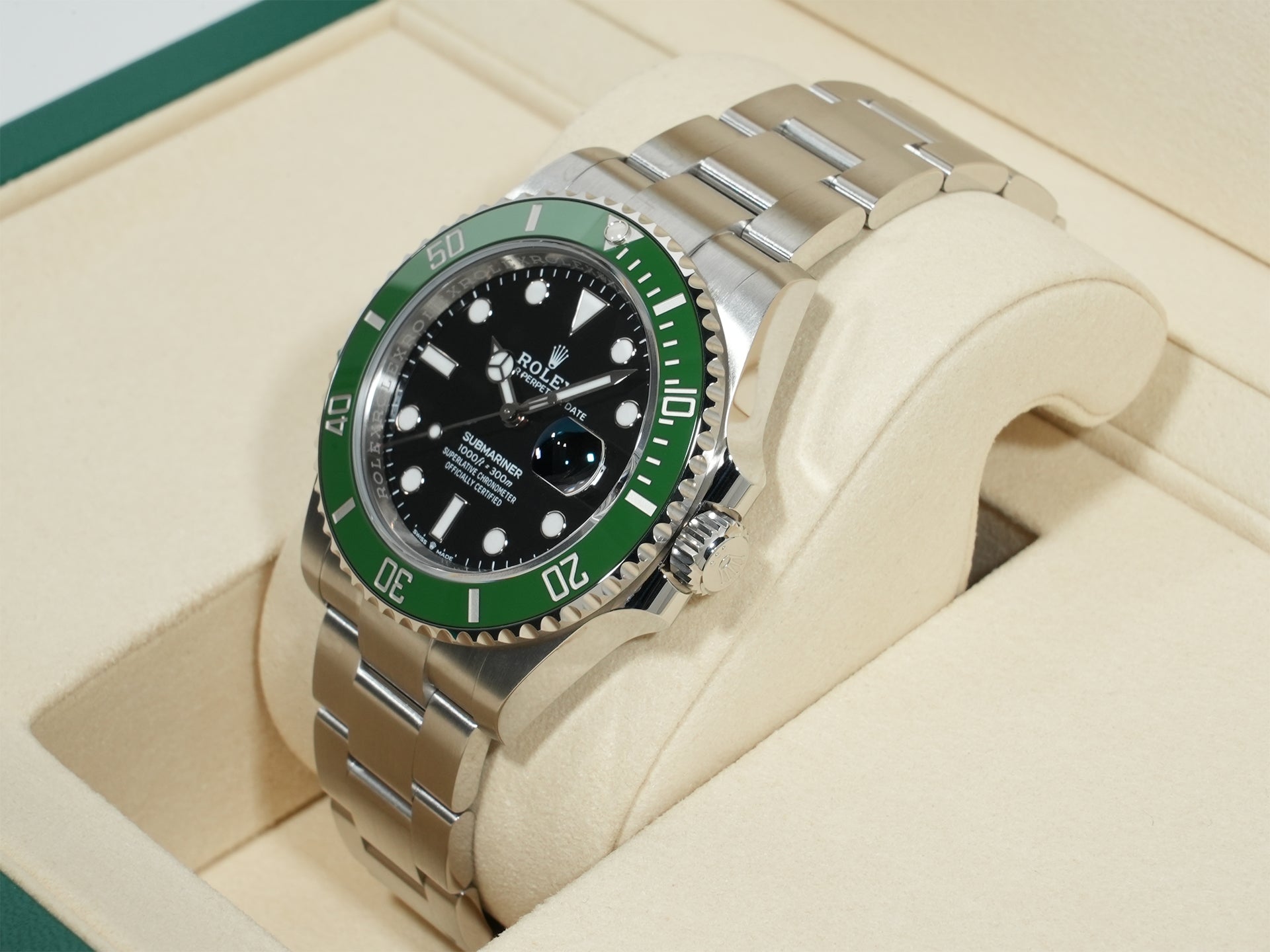 ロレックス サブマリーナー デイト Ref.126610LV ステンレススチール ブラック文字盤