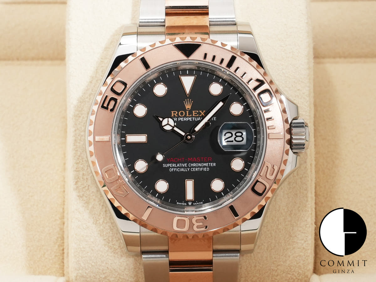 Rolex Yacht-Master 40 Ref.126621 SS/ERG Black Dial Good Condition Pre-Owned 276tmizt