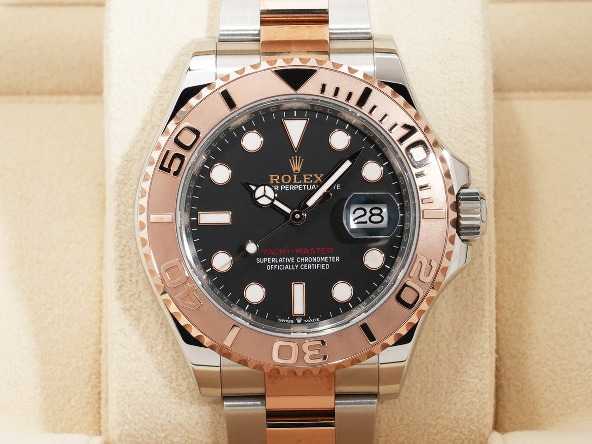 Rolex Yacht-Master 40 Ref.126621 SS/ERG Black Dial Good Condition Pre-Owned 276tmizt