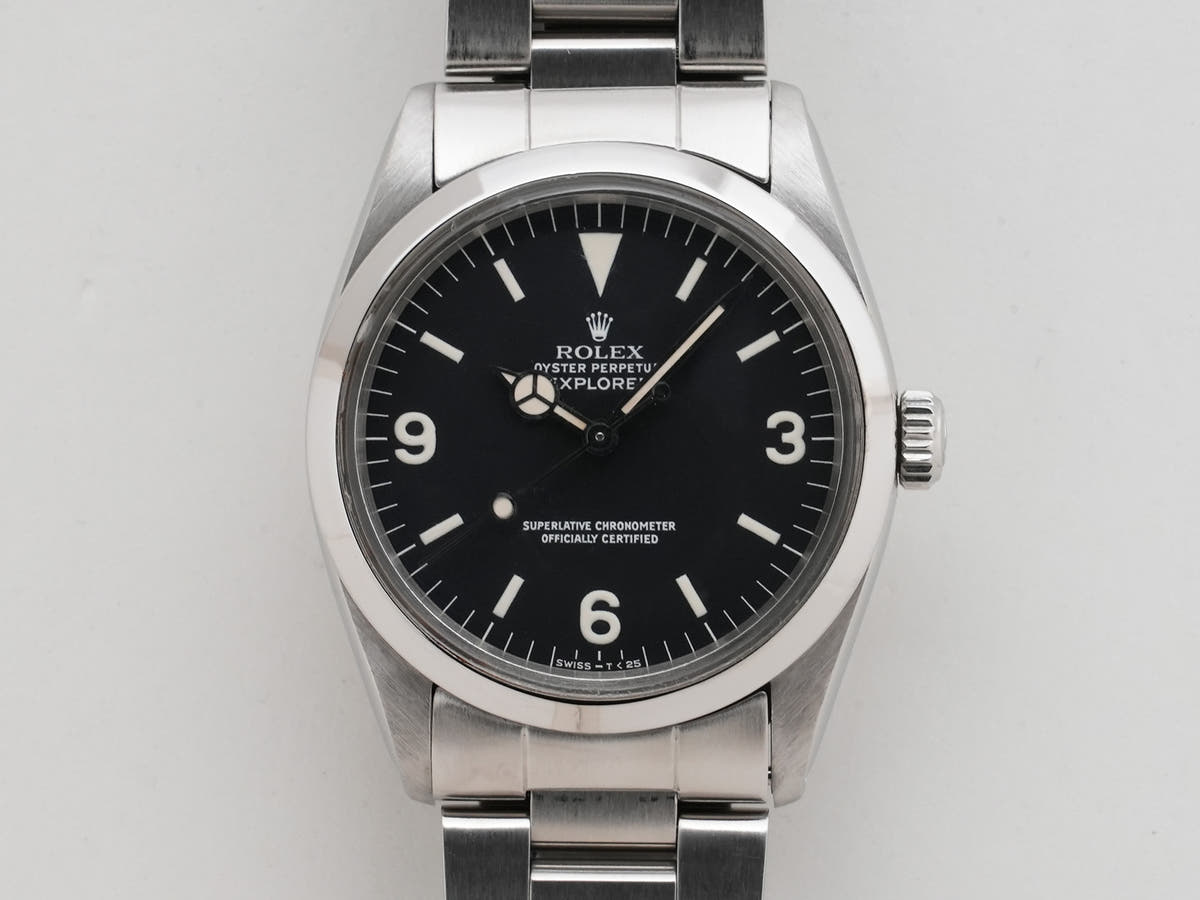 ロレックス エクスプローラーI Ref.1016 SS ブラック文字盤 中古 qwgphezi