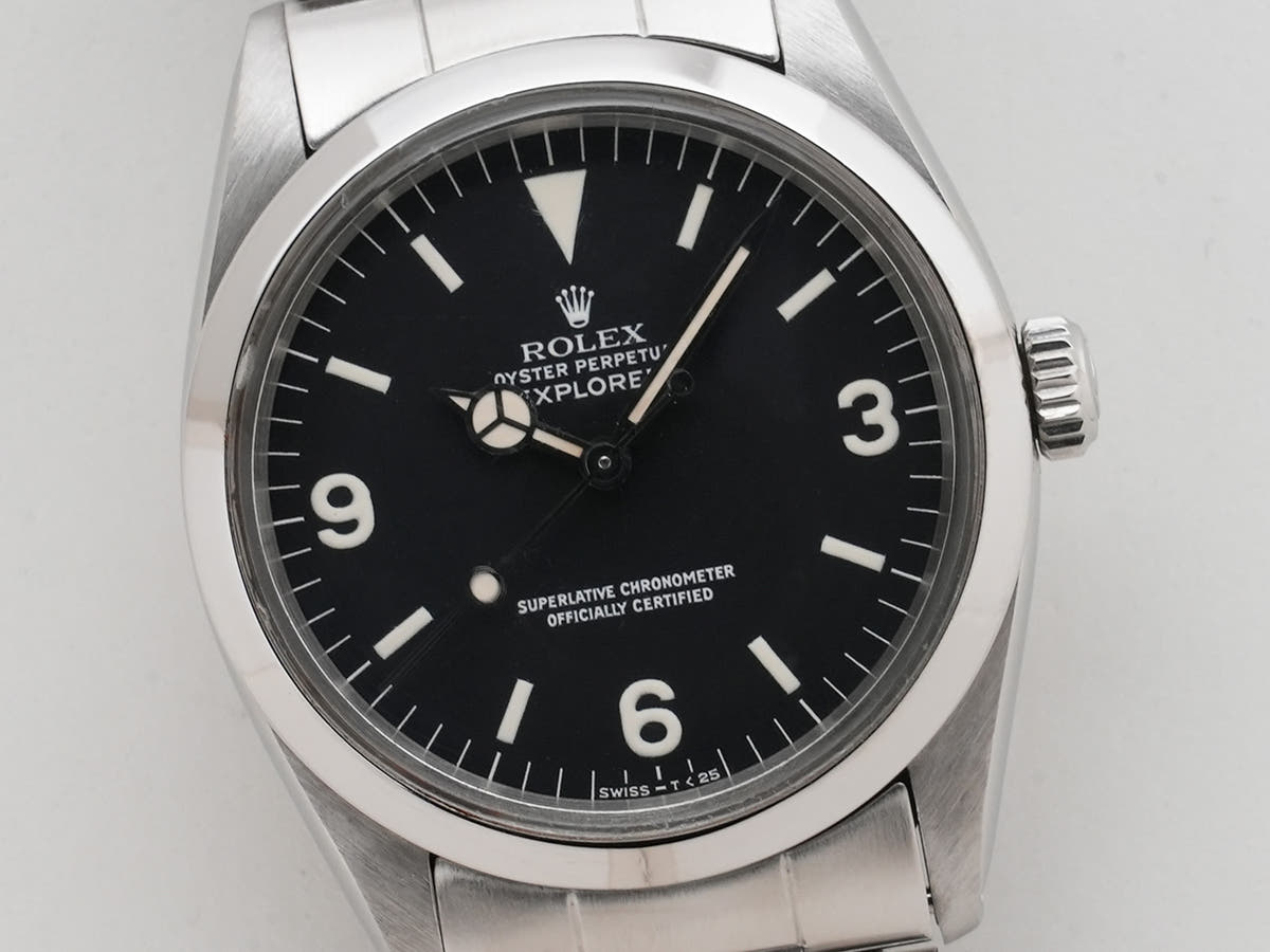 ロレックス エクスプローラーI Ref.1016 SS ブラック文字盤 中古 qwgphezi