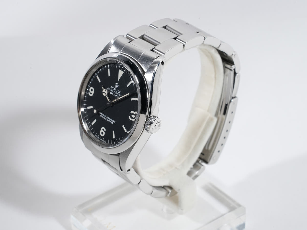 ロレックス エクスプローラーI Ref.1016 SS ブラック文字盤 中古 qwgphezi