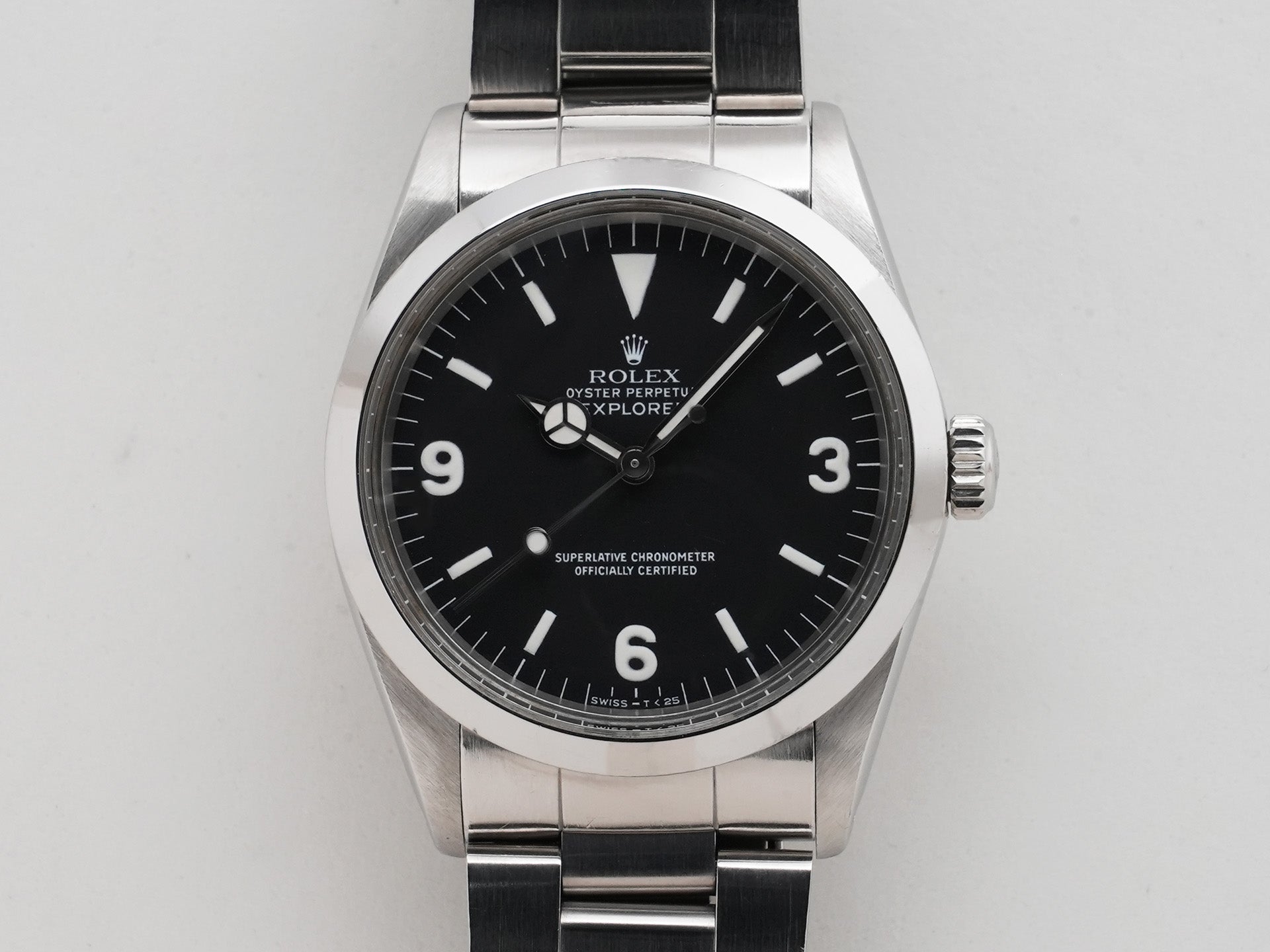 ロレックス エクスプローラーI Ref.1016 SS ブラック文字盤 中古 nmcv9wms