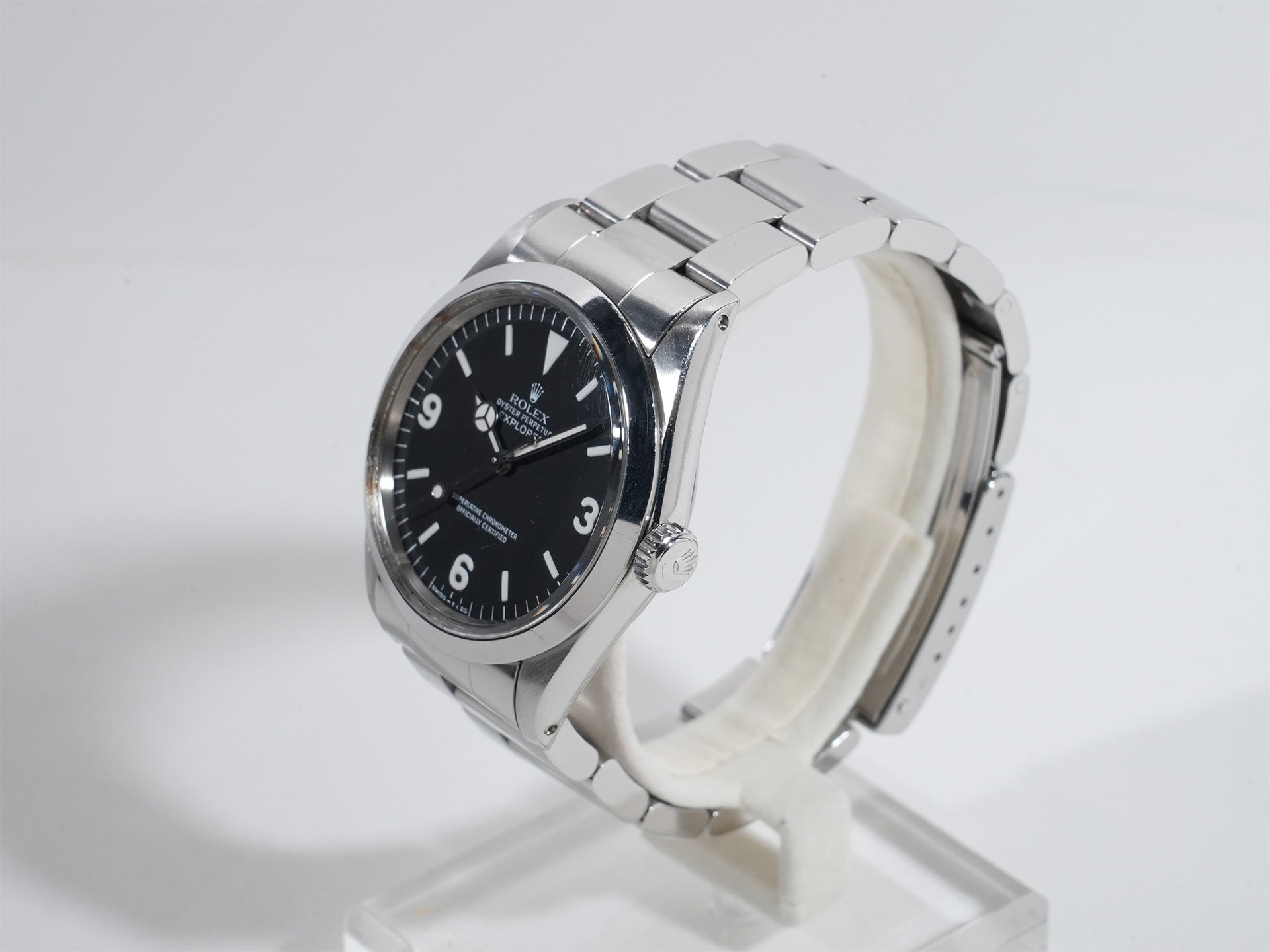 ロレックス エクスプローラーI Ref.1016 SS ブラック文字盤 中古 nmcv9wms