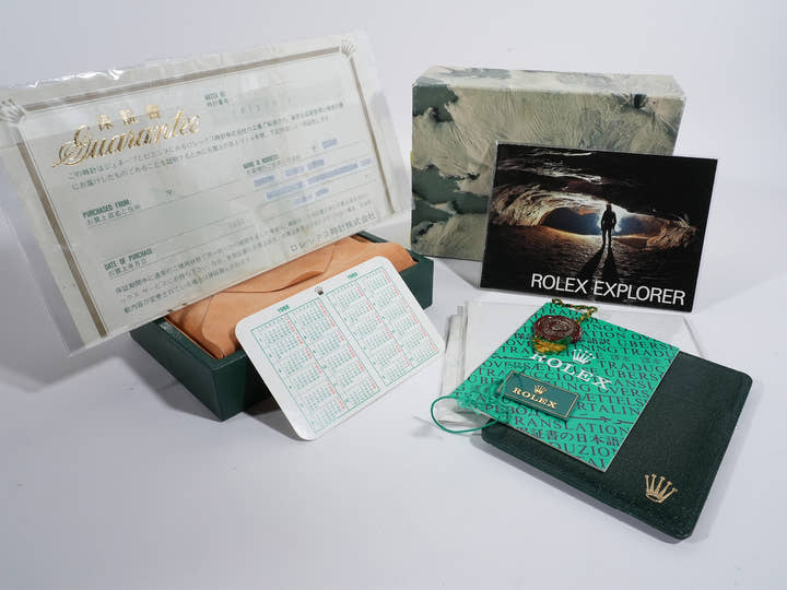 ロレックス エクスプローラーI Ref.1016 ステンレススチール ブラック文字盤 中古 nmcv9wms