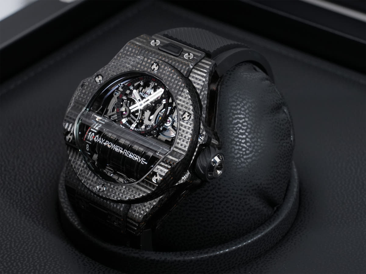 Hublot Big Bang MP-11 14 Day Power Reserve 3D Carbon Ref.911.QD.0123.RX CA Skeleton Dial Good Condition yh7w3e8e