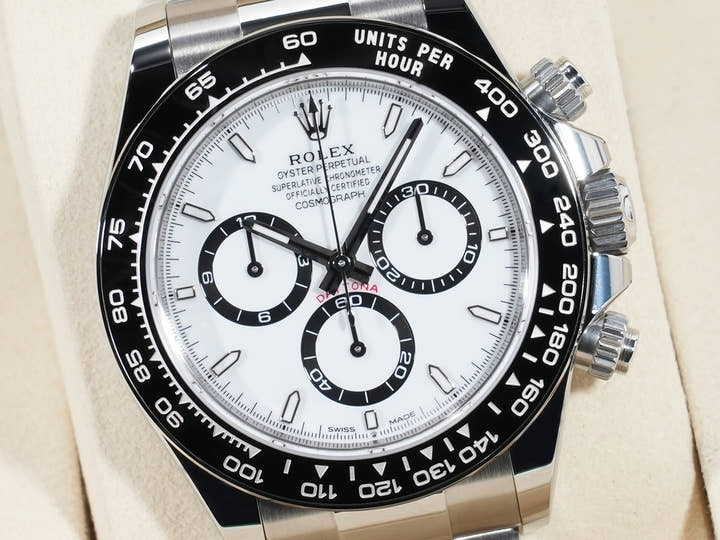 ロレックス デイトナ Ref.126500LN ステンレススチール ホワイト文字盤