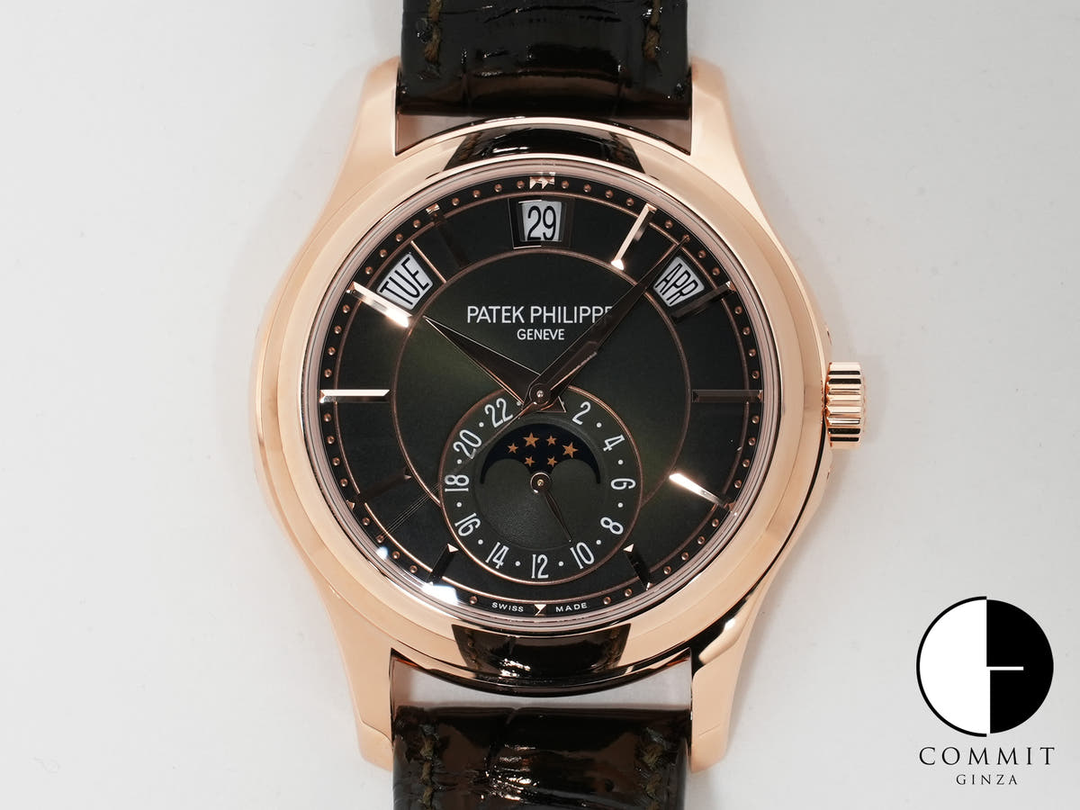Patek Philippe Annual Calendar Ref.5205R-011 18KRG Olive Green Dial Unused cuguiqpz