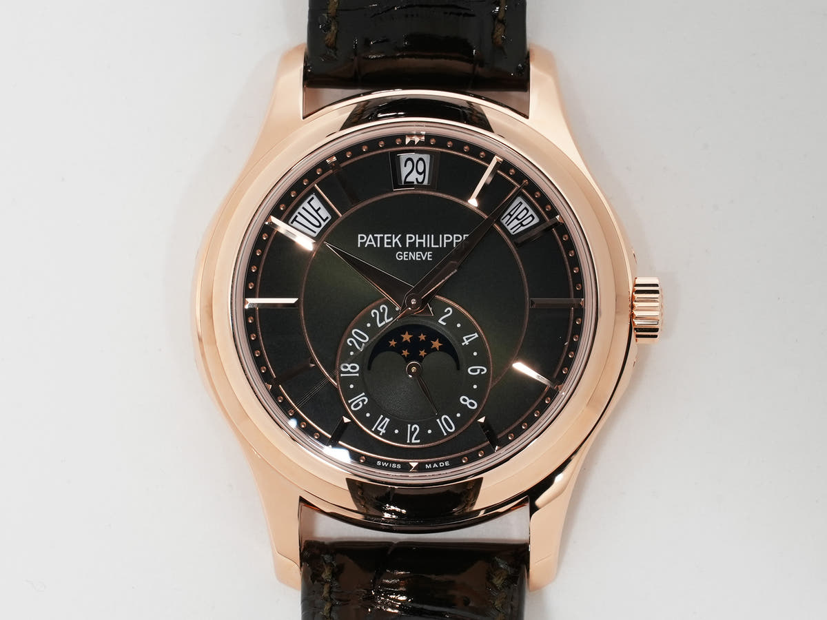 Patek Philippe Annual Calendar Ref.5205R-011 18KRG Olive Green Dial Unused cuguiqpz