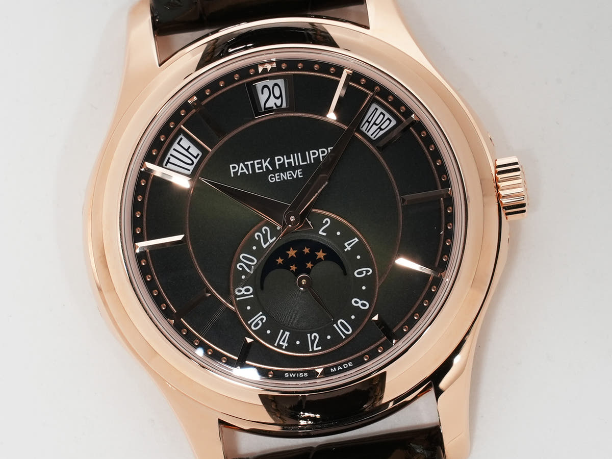Patek Philippe Annual Calendar Ref.5205R-011 18KRG Olive Green Dial Unused cuguiqpz