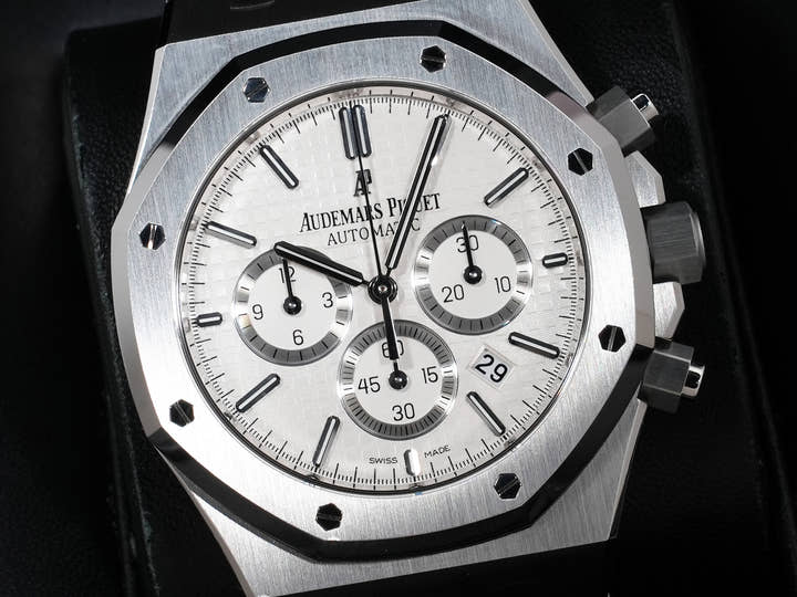 オーデマピゲ ロイヤルオーク クロノグラフ Ref.26320ST.OO.1220ST.02 ステンレススチール シルバー文字盤