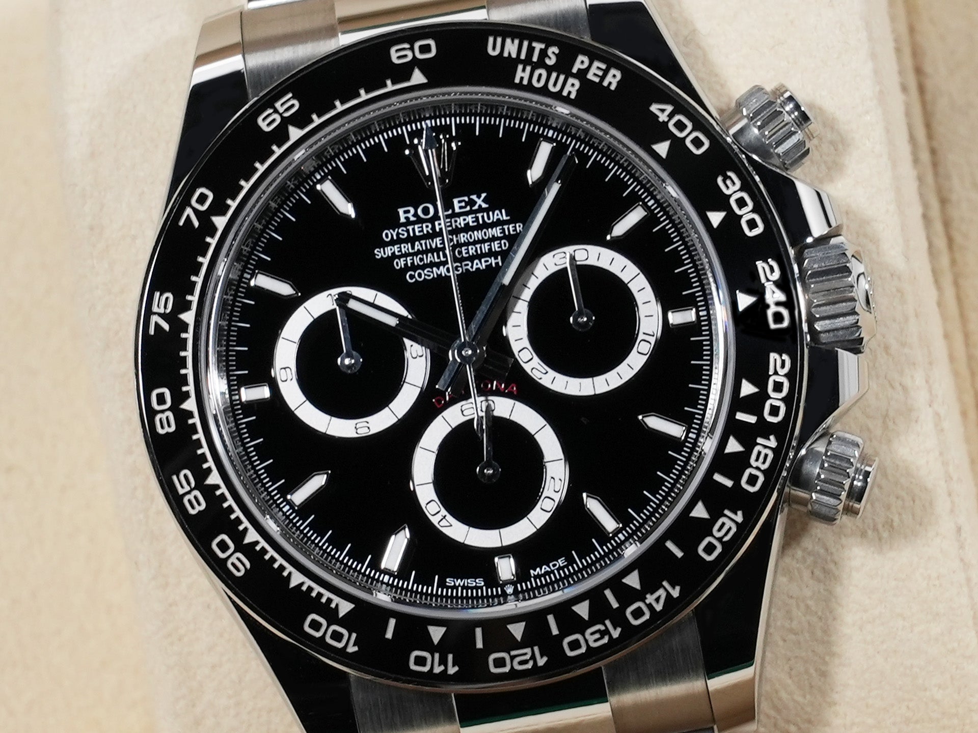 ロレックス デイトナ Ref.126500LN SS ブラック文字盤 中古 7poewpk3