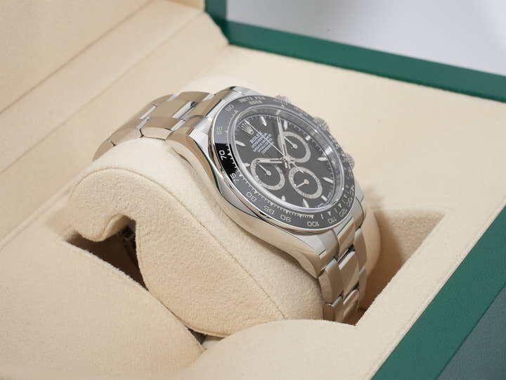 Rolex Daytona Ref.126500LN SS Black Dial Used 7poewpk3