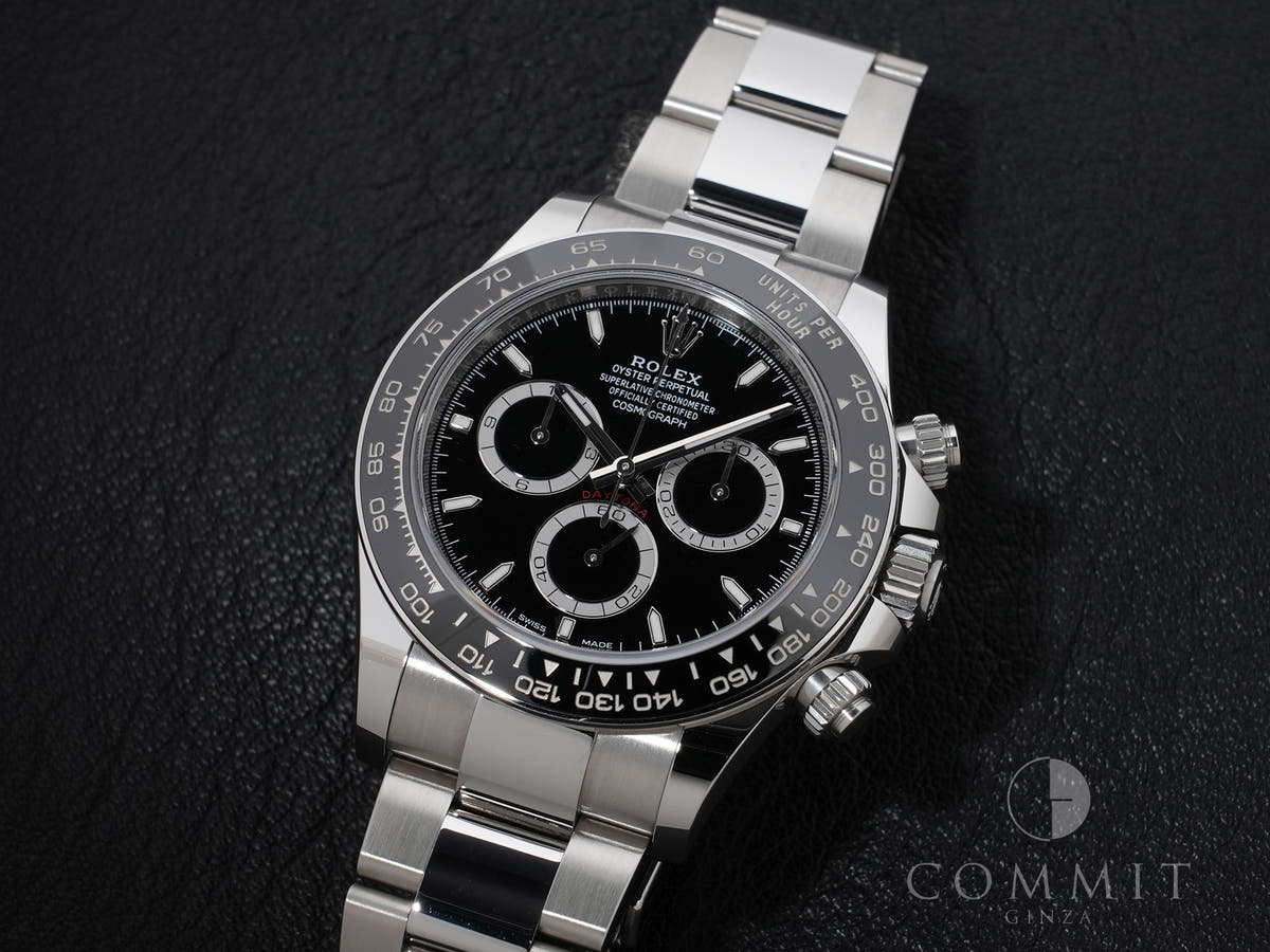 ロレックス デイトナ Ref.126500LN SS ブラック文字盤 中古 7poewpk3