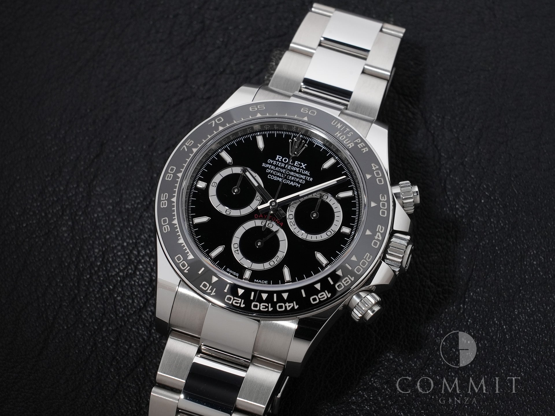 ロレックス デイトナ Ref.126500LN SS ブラック文字盤 中古 7poewpk3