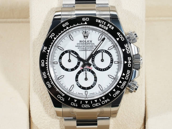ロレックス デイトナ Ref.126500LN ステンレススチール ホワイト文字盤