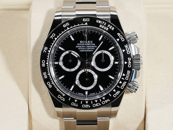 ロレックス デイトナ Ref.126500LN ステンレススチール ブラック文字盤