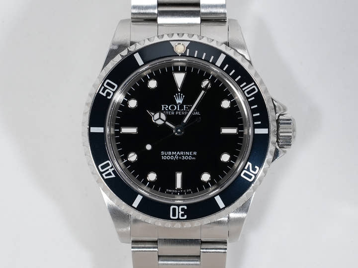 Rolex Submariner No Date Ref.14060 SS Black Dial Used 9j2jfa3t